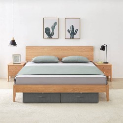 Boîte de rangement Tissu 70x40x18 cm Anthracite 