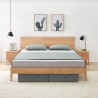 Boîte de rangement Tissu 70x40x18 cm Anthracite 