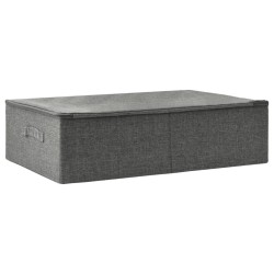 Boîte de rangement Tissu 70x40x18 cm Anthracite 