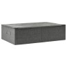 Boîte de rangement Tissu 70x40x18 cm Anthracite 