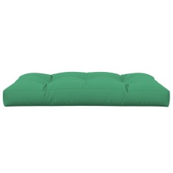 Coussin de palette vert 120x80x12 cm tissu 