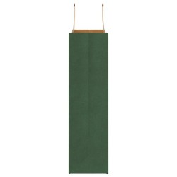 Sacs en papier 50 pcs avec poignées vert 32x12x42 cm 