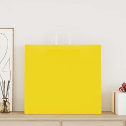 Sacs en papier 50 pcs avec poignées jaune 54x15x49 cm 