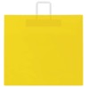 Sacs en papier 50 pcs avec poignées jaune 54x15x49 cm 