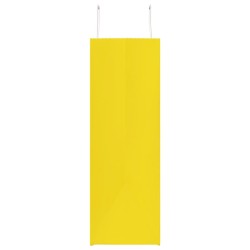 Sacs en papier 50 pcs avec poignées jaune 54x15x49 cm 