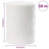 Rouleau de Tissu d'Artisanat Blanc Tissu 50 m 