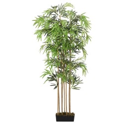 Bambou artificiel 1095 feuilles 150 cm vert 
