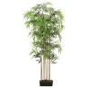 Bambou artificiel 1095 feuilles 150 cm vert 