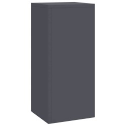 Supports de plantes d'extérieur - Ensemble 3 pièces en anthracite 
