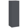 Supports de plantes d'extérieur - Ensemble 3 pièces en anthracite 