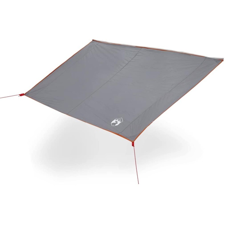 Tarp résistant à l'eau Gris et orange 460 x 240 cm 