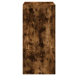 Garde-robe chêne fumé 77x48x102 cm bois d'ingénierie 