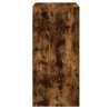 Garde-robe chêne fumé 77x48x102 cm bois d'ingénierie 