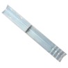 Piquet de sol en forme de L 2 pcs Acier galvanisé 5 x 5 x 50 cm 