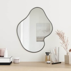 Miroir mural Noir 50x40 cm 