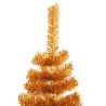 Sapin de Noël artificiel avec support Doré 120 cm PET 
