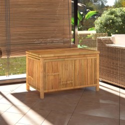 Boîte de rangement de jardin 90x52x55 cm Bambou 