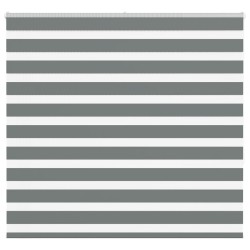 Store zèbre gris foncé largeur du tissu 160,9 cm polyester 