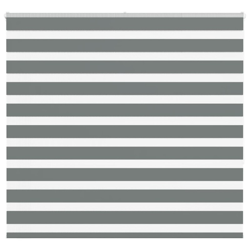 Store zèbre gris foncé largeur du tissu 160,9 cm polyester 