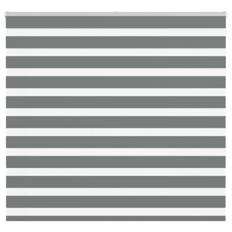 Store zèbre gris foncé largeur du tissu 160,9 cm polyester 
