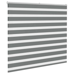 Store zèbre gris foncé largeur du tissu 160,9 cm polyester 