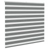 Store zèbre gris foncé largeur du tissu 160,9 cm polyester 