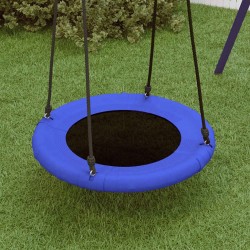 Balancoire Nest Bleu Ø 100 cm 100 kg en tissu Oxford 