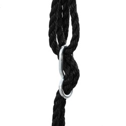 Balancoire Nest Bleu Ø 100 cm 100 kg en tissu Oxford 