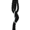 Balancoire Nest Bleu Ø 100 cm 100 kg en tissu Oxford 