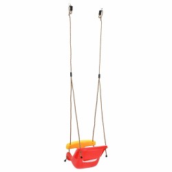 balançoire pour bébé avec ceinture de sécurité et corde réglable en plastique 