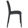 Chaises de jardin lot de 2 anthracite 50x46x80 cm polypropylène 