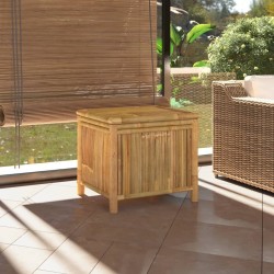 Boîte de rangement de jardin 60x52x55 cm Bambou 