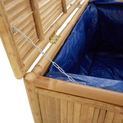 Boîte de rangement de jardin 60x52x55 cm Bambou 