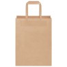 Sacs en papier 250 pcs avec poignées marron 21x11x28 cm 