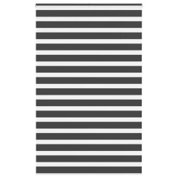 Store zèbre noir 150x200 cm largeur du tissu 145,9 cm polyester 