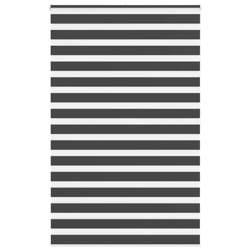 Store zèbre noir 150x200 cm largeur du tissu 145,9 cm polyester 