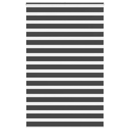 Store zèbre noir 150x200 cm largeur du tissu 145,9 cm polyester 