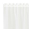 Rideaux avec des rideaux Floral Blanc 400 x 240 cm Polyester 