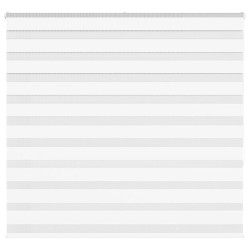 Store zèbre blanc 165x150 cm largeur du tissu 160,9cm polyester 