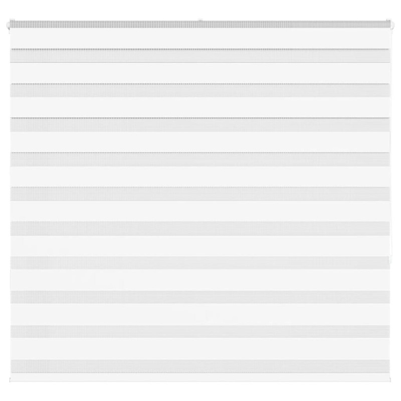 Store zèbre blanc 165x150 cm largeur du tissu 160,9cm polyester 