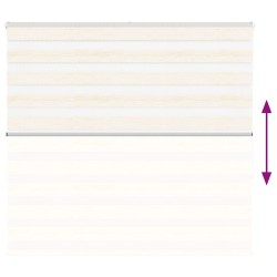 Store zèbre beige marbré largeur du tissu 160,9 cm polyester 