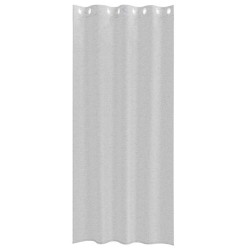 Rideaux 2 pcs Gris clair 140 x 245 cm Polyester 