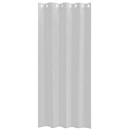 Rideaux 2 pcs Gris clair 140 x 245 cm Polyester 