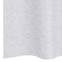 Rideaux 2 pcs Gris clair 140 x 245 cm Polyester 