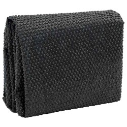 Couverture de piscine Noir 300 x 200 cm PE 