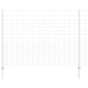 Poteaux de clôture 22 pcs U-Channel 160 cm en Acier Galvanisé 