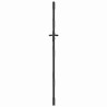 Porte de Jardin Autre Noir 100 x 175 cm Acier peint par poudre 