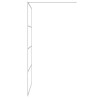 Paroi de douche Argenté 115x195 cm Verre ESG transparent 