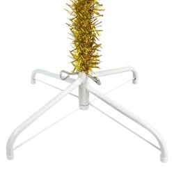 Sapin de Noël étroit Doré 120 cm  