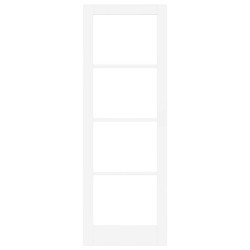 Porte intérieure avec verre "ORKDAL" Blanc 73,5x211x4 cm 